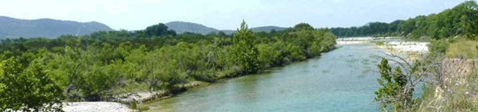 The Nueces River at Camp Fawcett